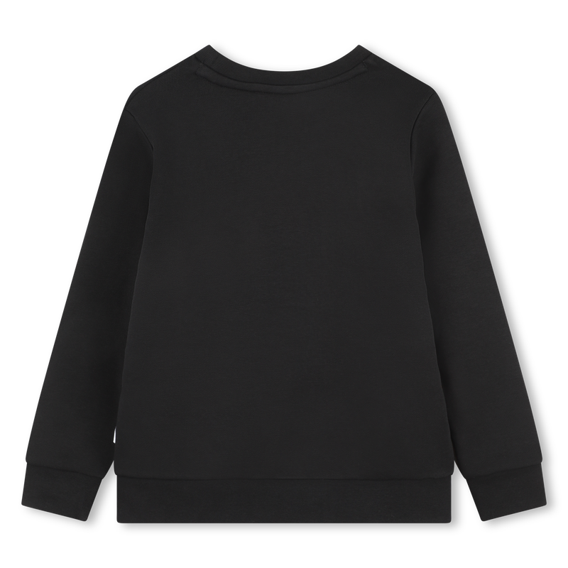 Printed fleece sweatshirt BOSS 
                    BOY
