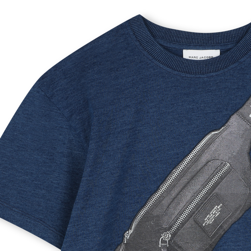 T-shirt with bag print MARC JACOBS 
                    BOY