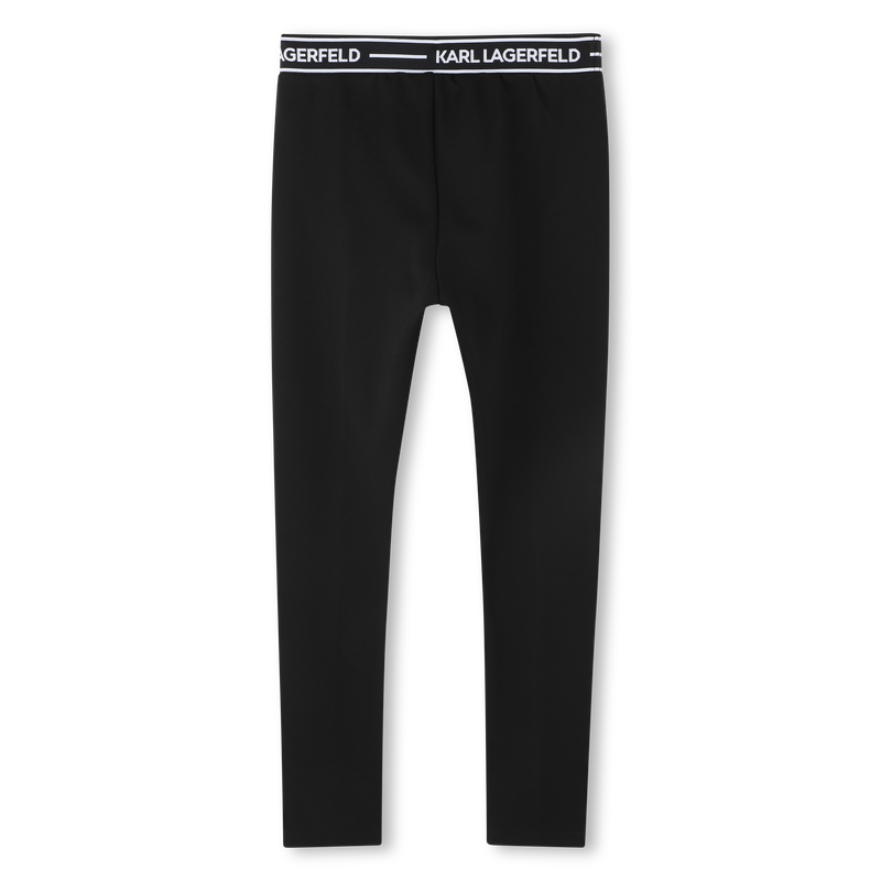 Jacquard leggings KARL LAGERFELD KIDS 
                    GIRL