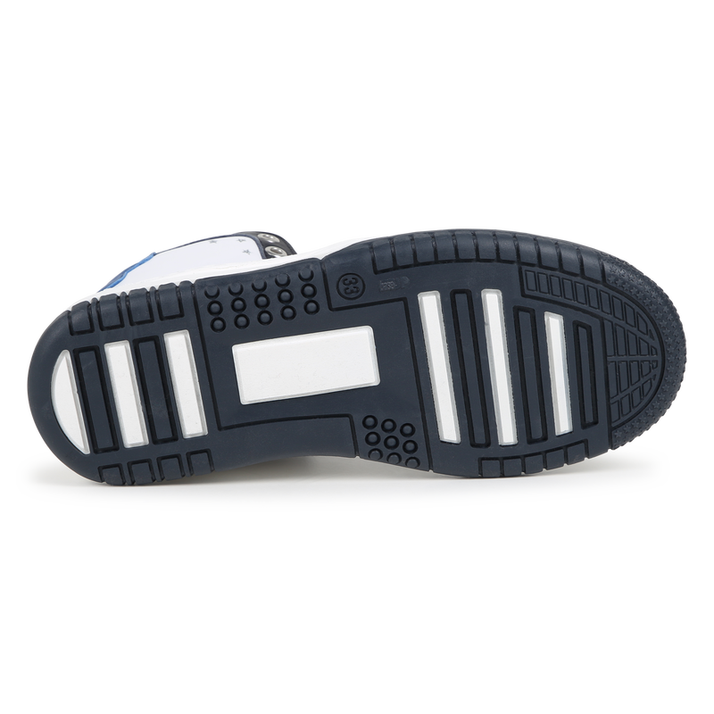 Zip-Up Leather Sneakers ZADIG & VOLTAIRE 
                        BOY