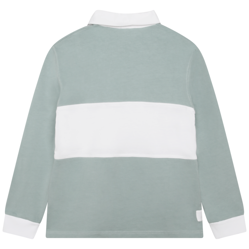 Long sleeved polo shirt