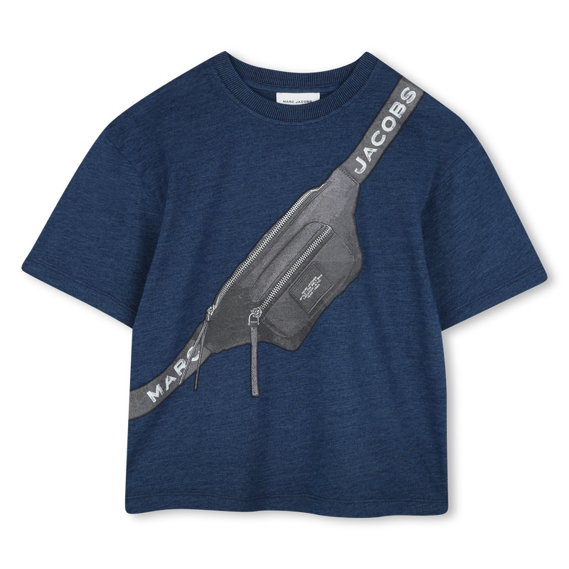 T-shirt with bag print MARC JACOBS 
                    BOY