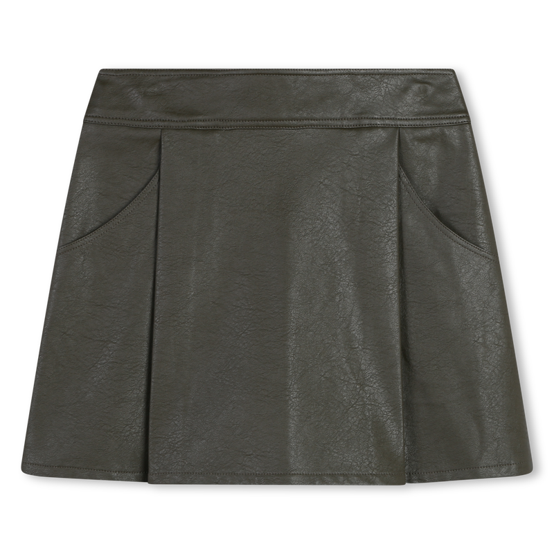 Crinkle-effect straight skirt ZADIG & VOLTAIRE 
                        GIRL