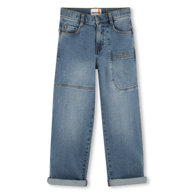 Wide adjustable-waist jeans TIMBERLAND BOY