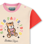 Shiny Print T-Shirt KENZO KIDS 
                    GIRL