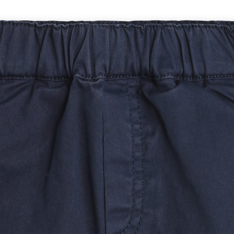 Cotton twill shorts KENZO KIDS 
                    BOY