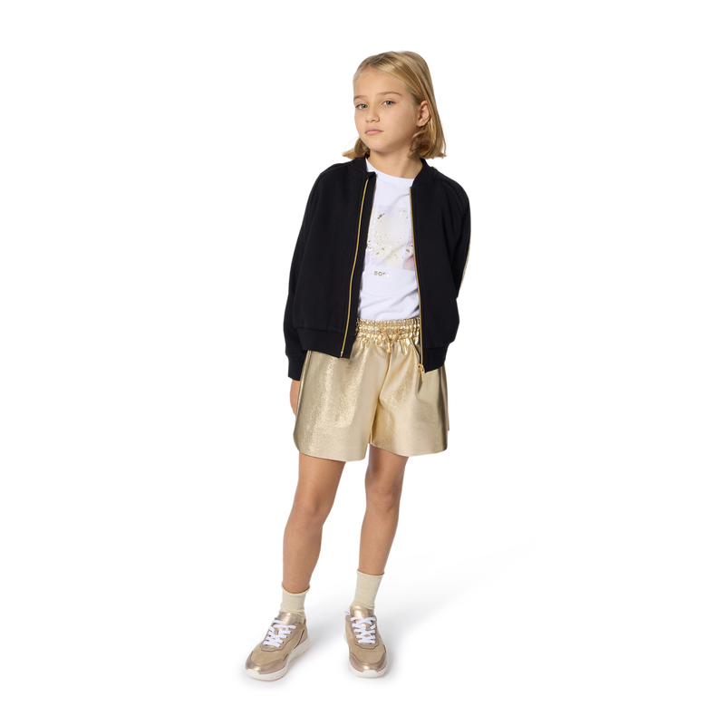 Gold faux shorts BOSS 
                        GIRL