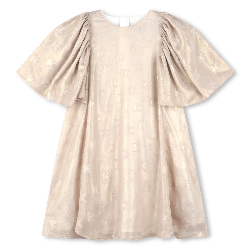 Jacquard Lam&eacute; Dress KENZO KIDS 
                        GIRL
