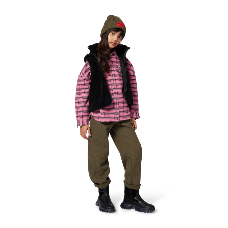Double-layered beanie HUGO 
                    UNISEX