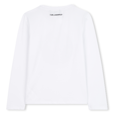 Long Sleeve T-Shirt KARL LAGERFELD KIDS GIRL