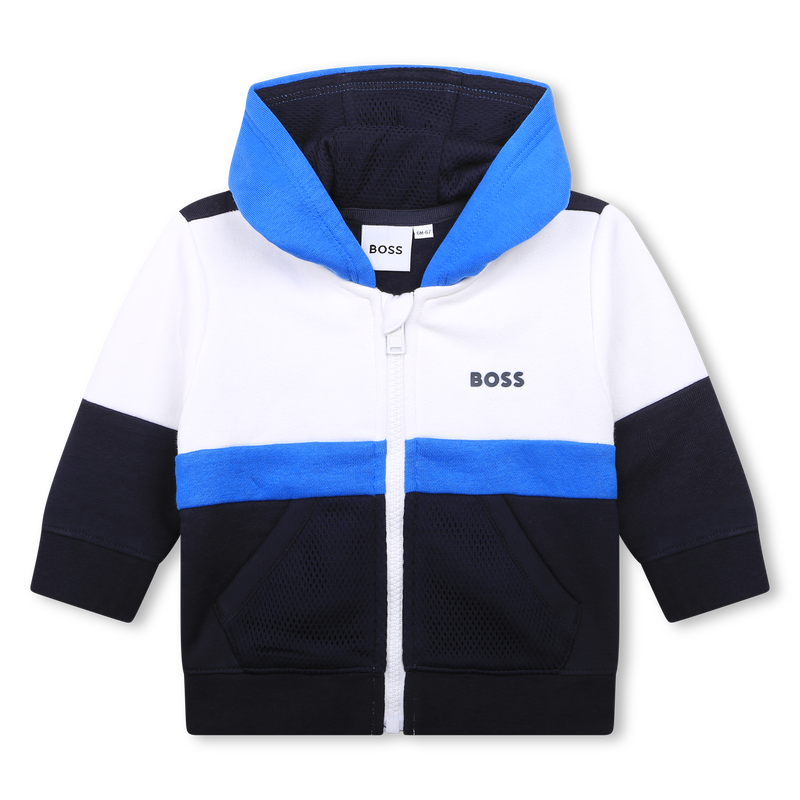Tricolor hoodie BOSS 
                    BOY