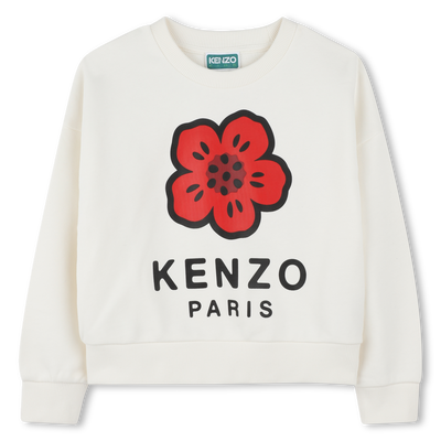 Fleece sweatshirt KENZO KIDS GIRL