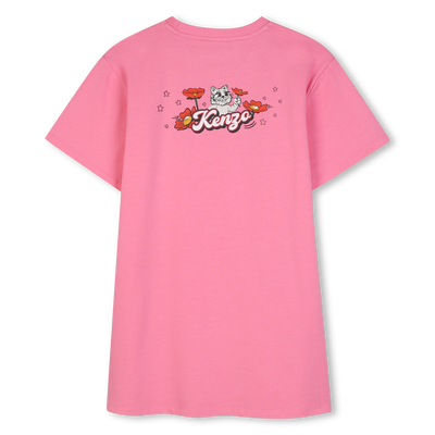 Short-sleeve dress KENZO KIDS GIRL