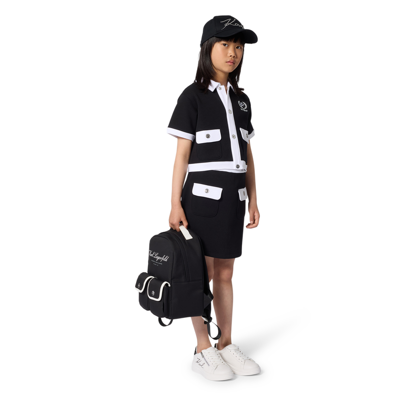 Short-Sleeved Cardigan KARL LAGERFELD KIDS 
                        GIRL