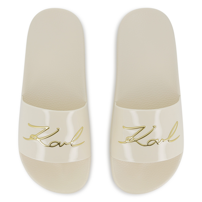 Slides KARL LAGERFELD KIDS 
                        GIRL