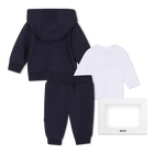 Pants, cardigan, and t-shirt set BOSS 
                    BOY