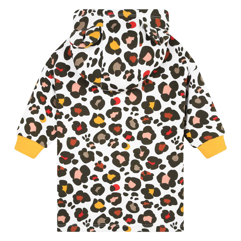 Hooded fleece dress KENZO KIDS 
                    GIRL