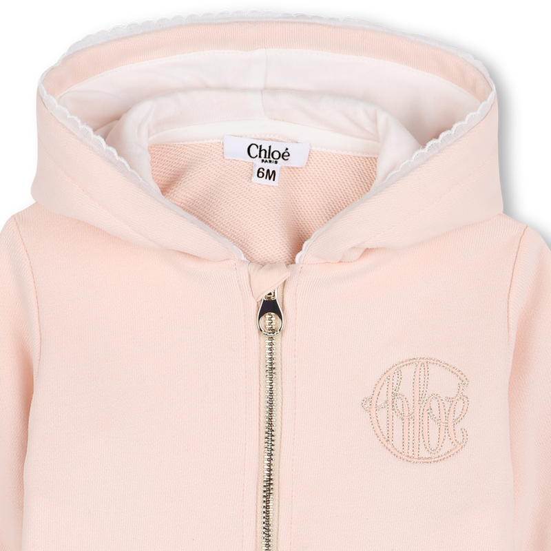 Zip-up hooded sweatshirt CHLOE 
                    GIRL