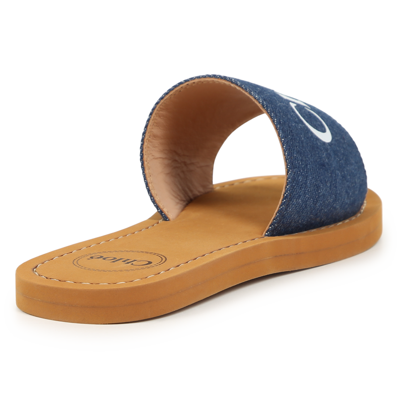 Denim Slides CHLOE 
                    GIRL