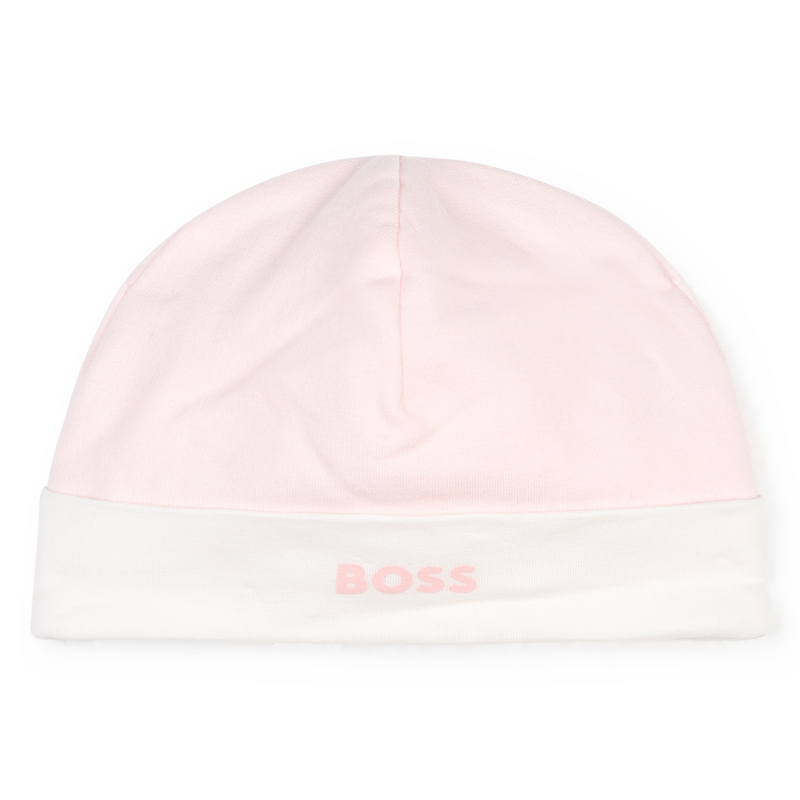Pajamas & Bonnet Set BOSS 
                    GIRL