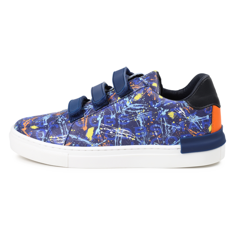 Leather velcro sneakers MARC JACOBS 
                    BOY