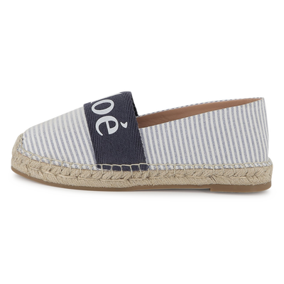 Striped Canvas Espadrilles CHLOE GIRL