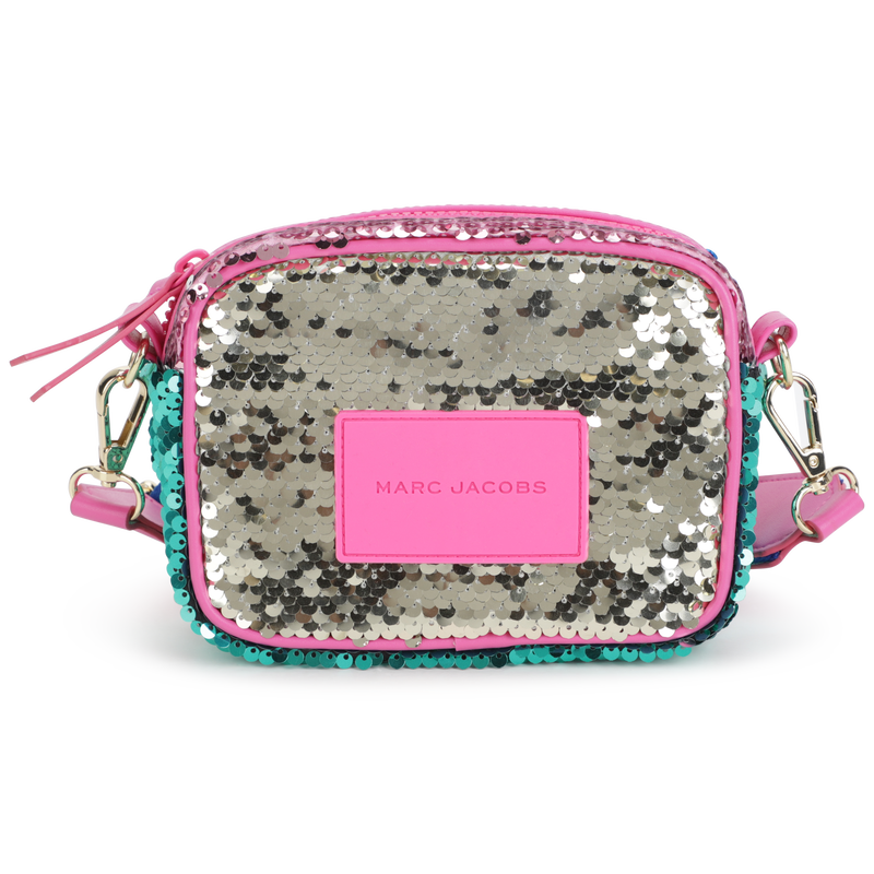 MARC JACOBS Sequined zip up handbag