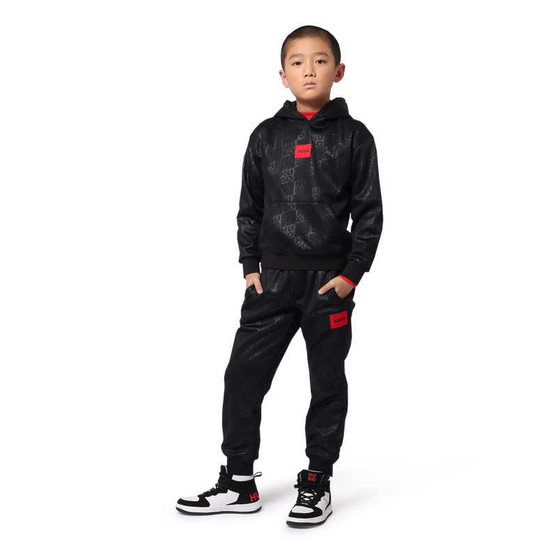 High-Top Lace-Up Sneakers HUGO 
                    BOY