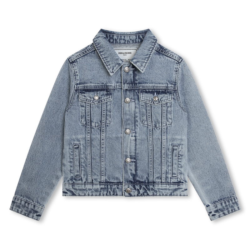 Cotton Jean Jacket ZADIG & VOLTAIRE 
                    BOY