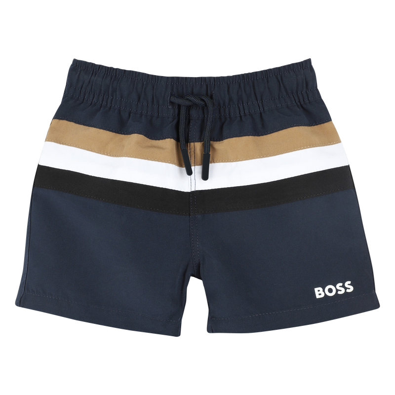 Striped swim shorts BOSS 
                    BOY
