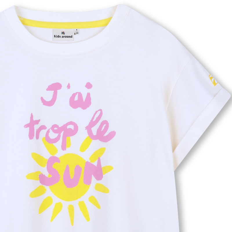 Short-Sleeved T-Shirt KIDS AROUND 
                        GIRL