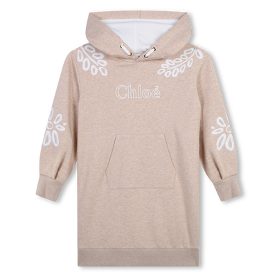 Hooded Fleece Dress CHLOE GIRL
