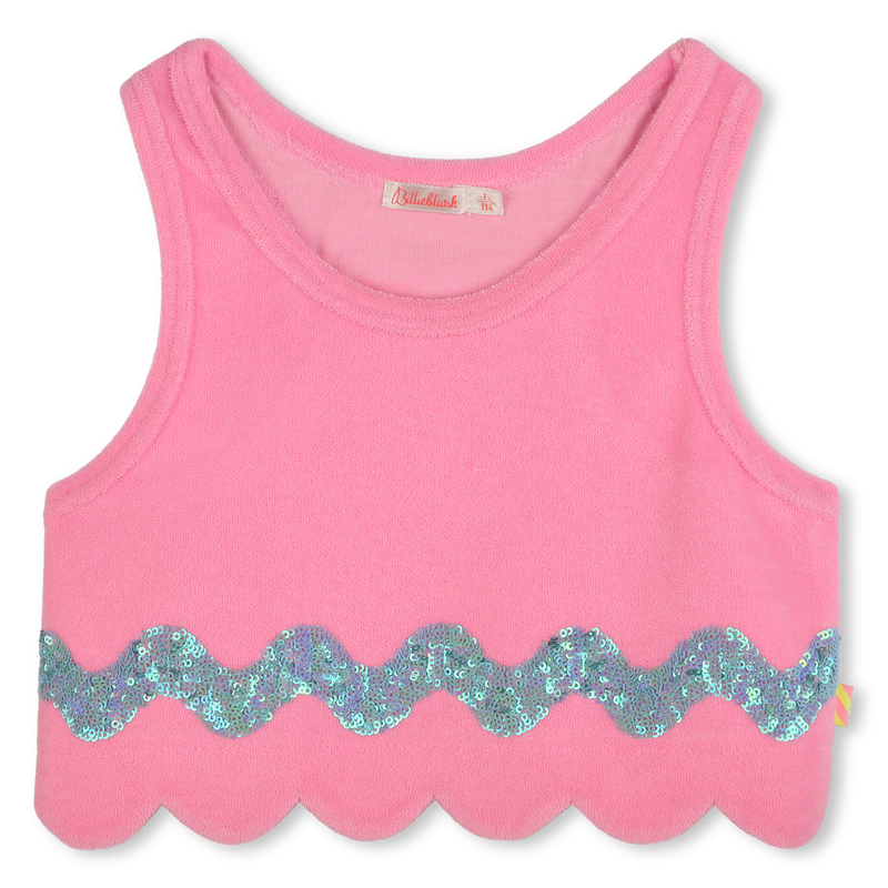 Terry cloth tank top BILLIEBLUSH 
                        GIRL