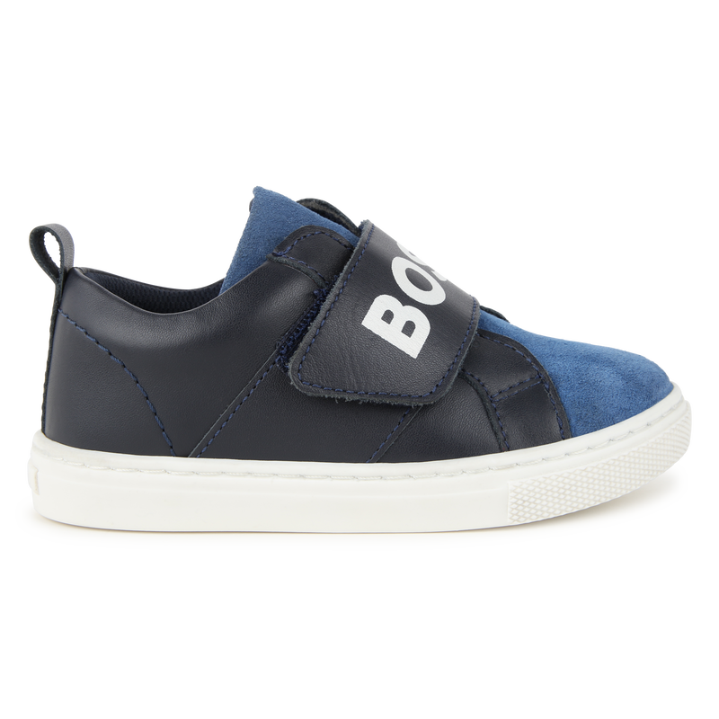 Leather Velcro Sneakers BOSS 
                    BOY