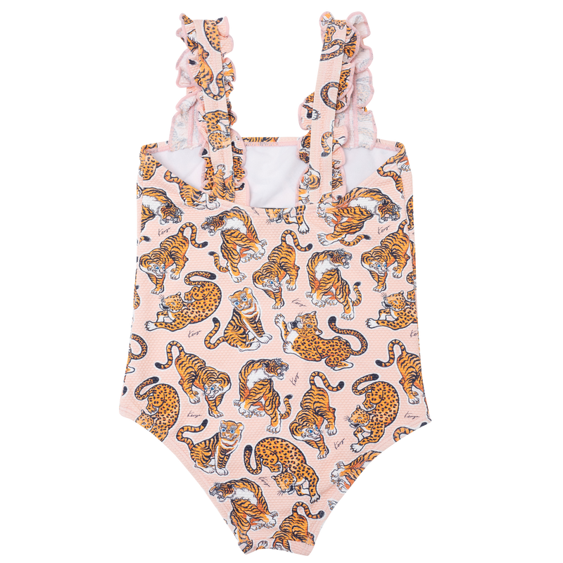 KENZO KIDS 1 piece lined bathing suit