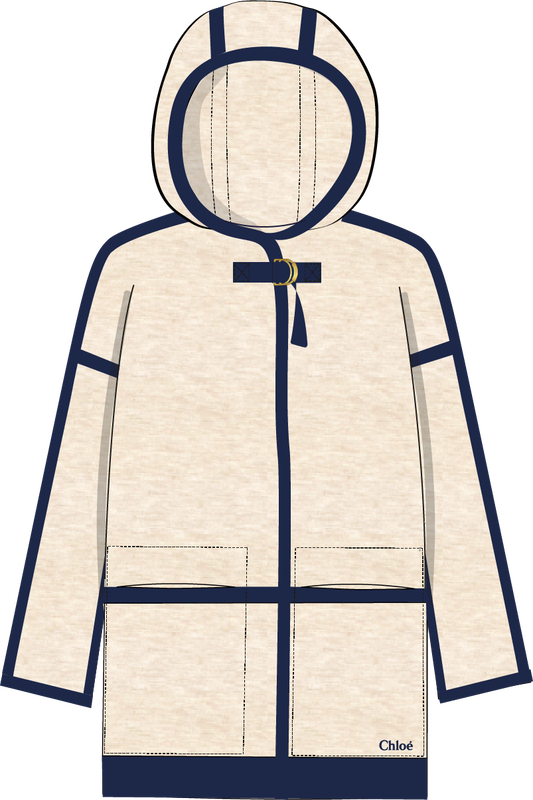 Cotton Blend Jacket CHLOE 
                    GIRL