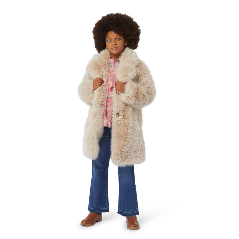 Fluffy Fleece Coat CHLOE 
                    GIRL