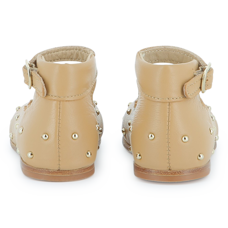 Sheepskin ballerinas CHLOE 
                        GIRL