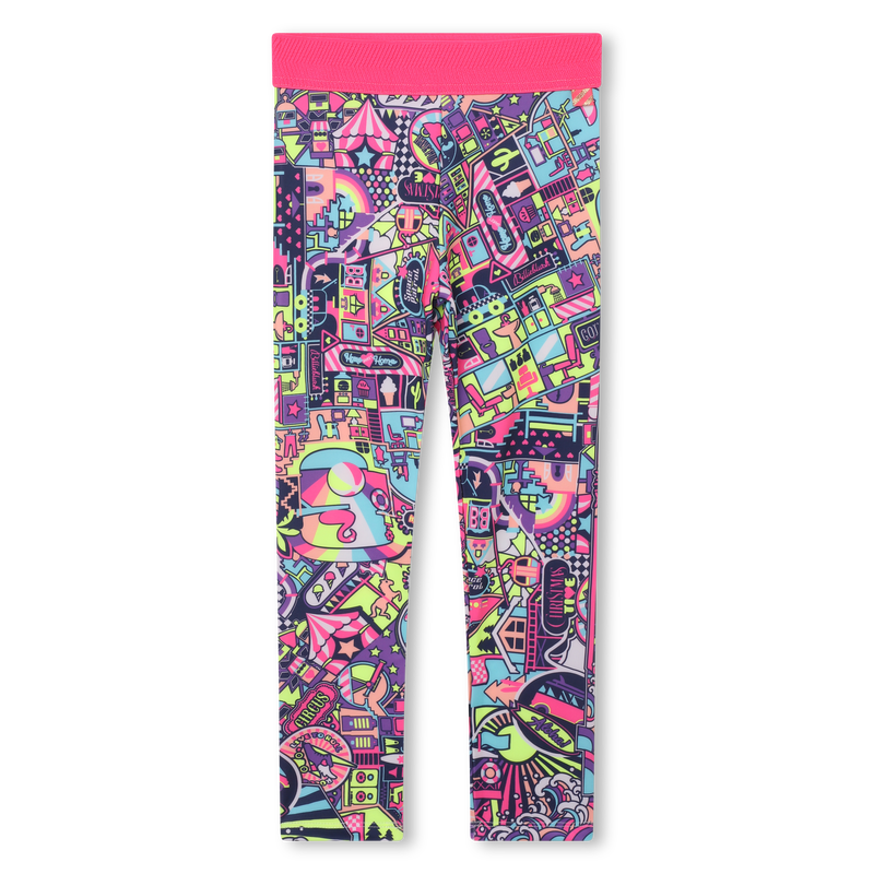All-over print leggings