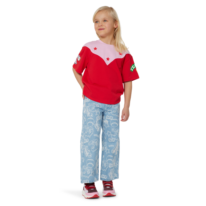 Screen-printed t-shirt KENZO KIDS 
                    GIRL