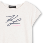 Short-Sleeved Dress KARL LAGERFELD KIDS 
                    GIRL