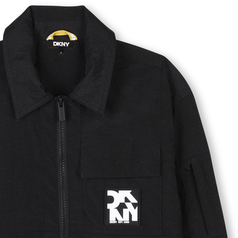 Water-repellent zipped jacket DKNY 
                        UNISEX