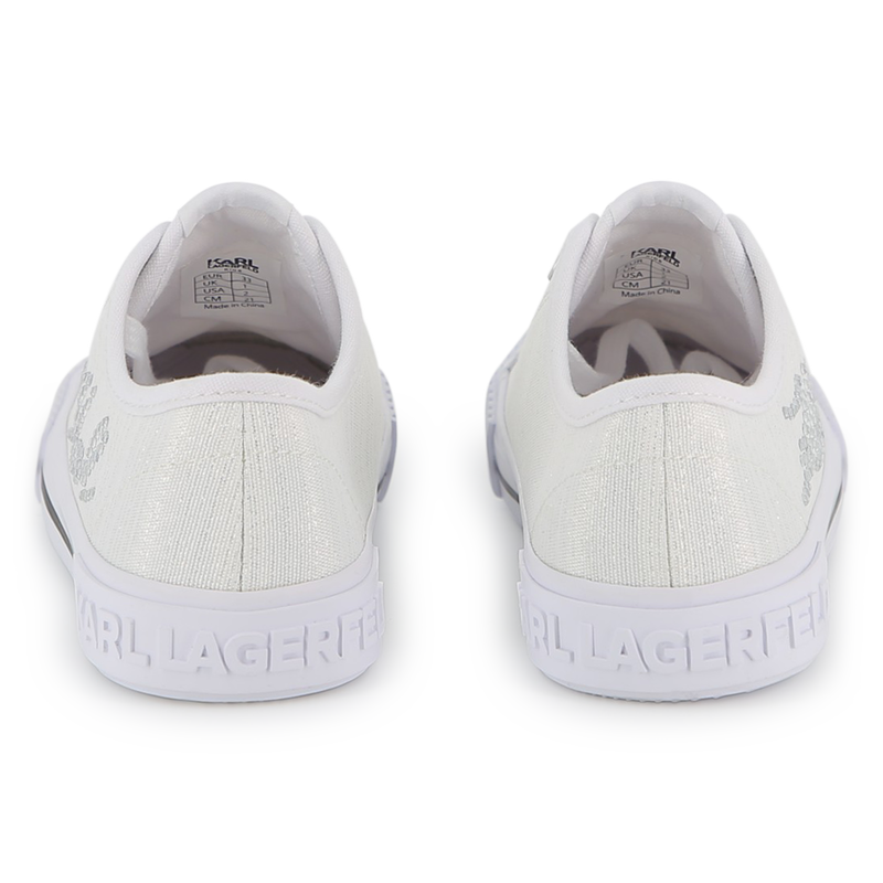 Lace-Up Sneakers KARL LAGERFELD KIDS 
                        GIRL