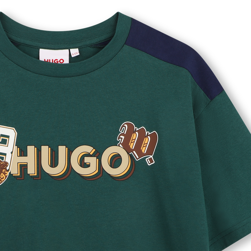 SHORT SLEEVES TEE-SHIRT HUGO 
                        BOY