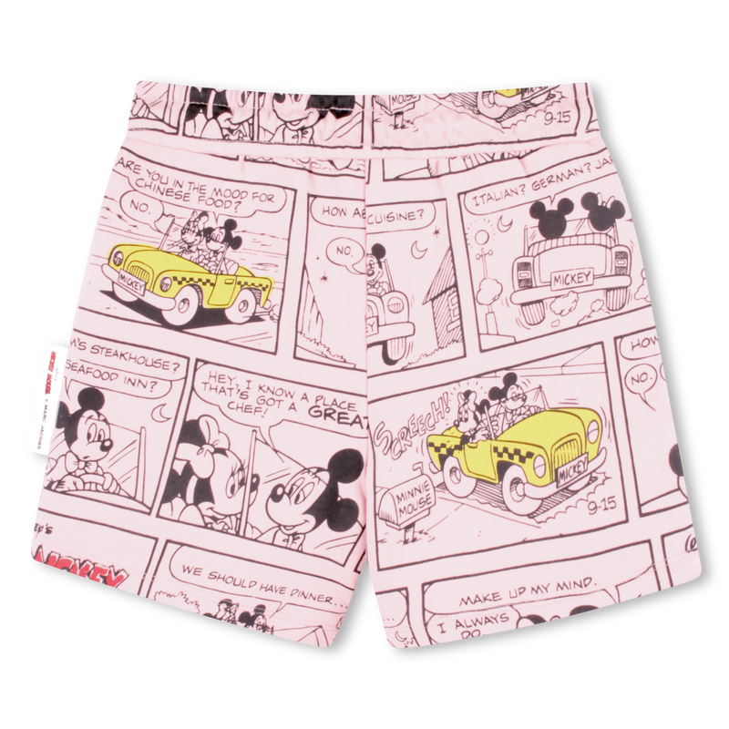 Cotton fleece shorts MARC JACOBS 
                    GIRL