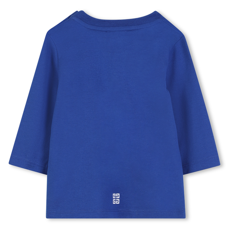 T-shirt with snap closure GIVENCHY 
                        BOY