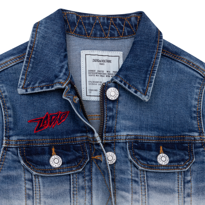 Zadig and sale voltaire jean jacket