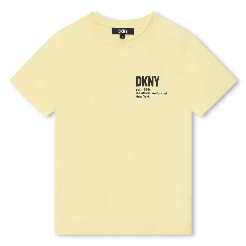 Short-sleeved cotton T-shirt DKNY 
                    UNISEX