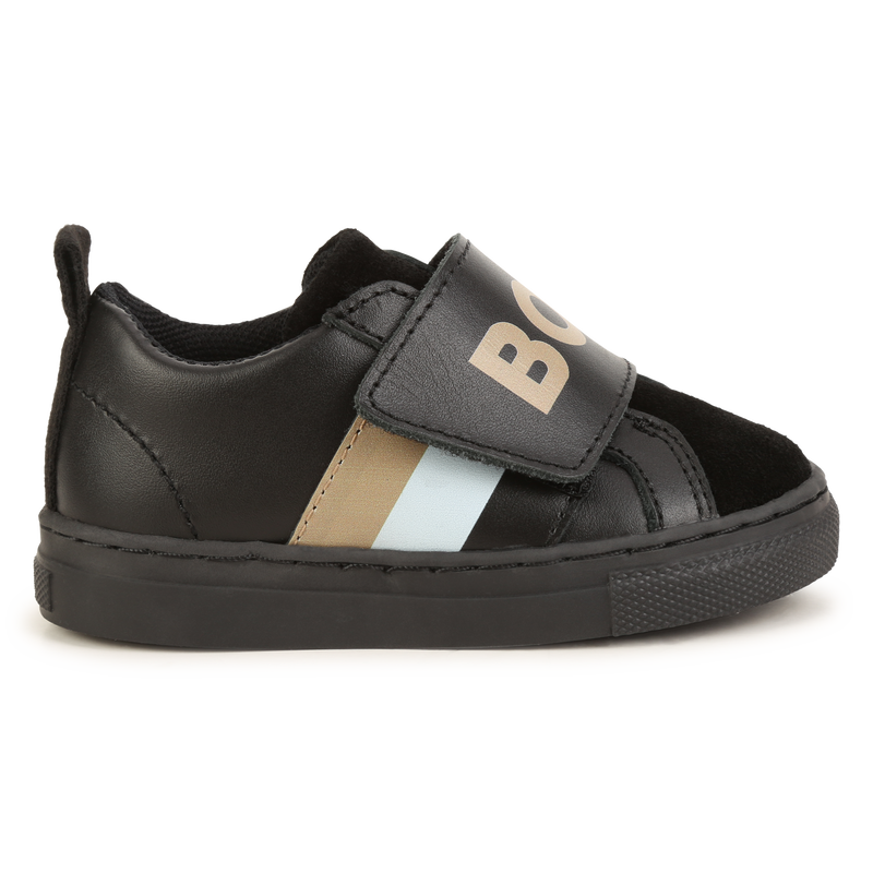 Velcro leather clearance sneakers