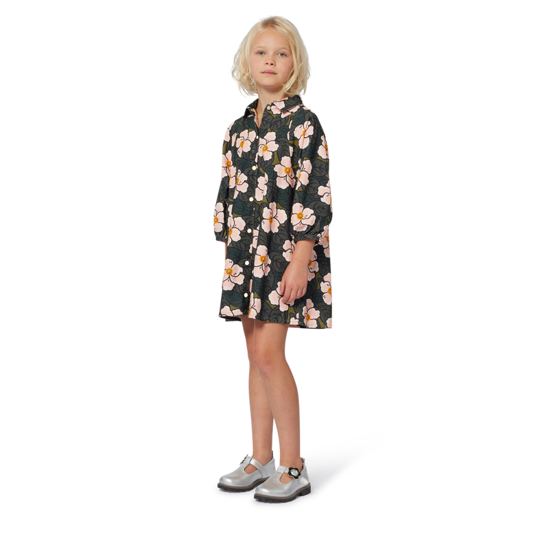 トップス DESCENDANT for KIDS 130 KENZO KIDS Long puff sleeve dress for GIRL | Kids around
